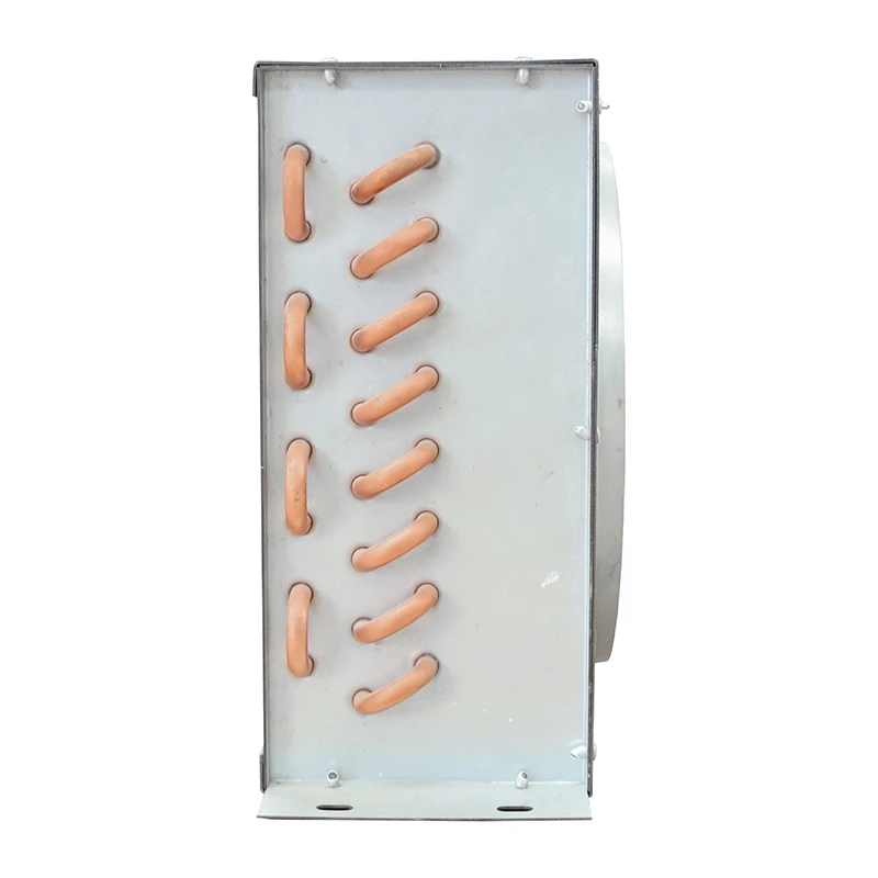 Double hood condenser vending machine, beverage cabinet and food cabinet condenser evaporator