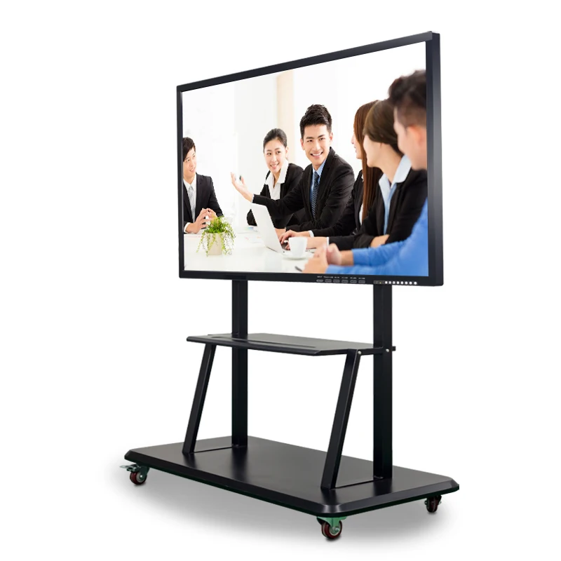 Customized Android Dual Operating System Class 86 Inch Interactive Touch Screen Display Panel Digital Teaching Board