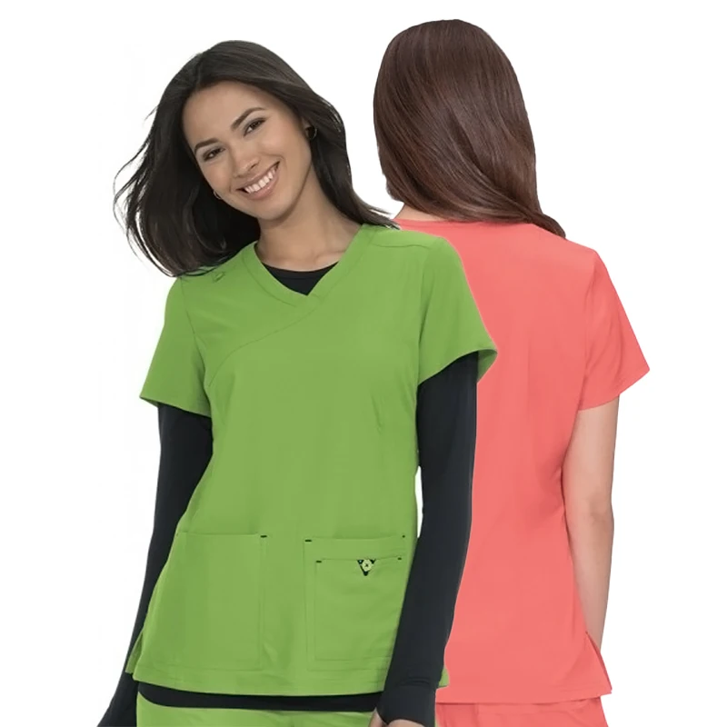 Best Quality Customized Fashionable Stretchy Unisex Stretchy Comfortable  Medical Nurse Scrubs Sets Hospital Uniform Suits