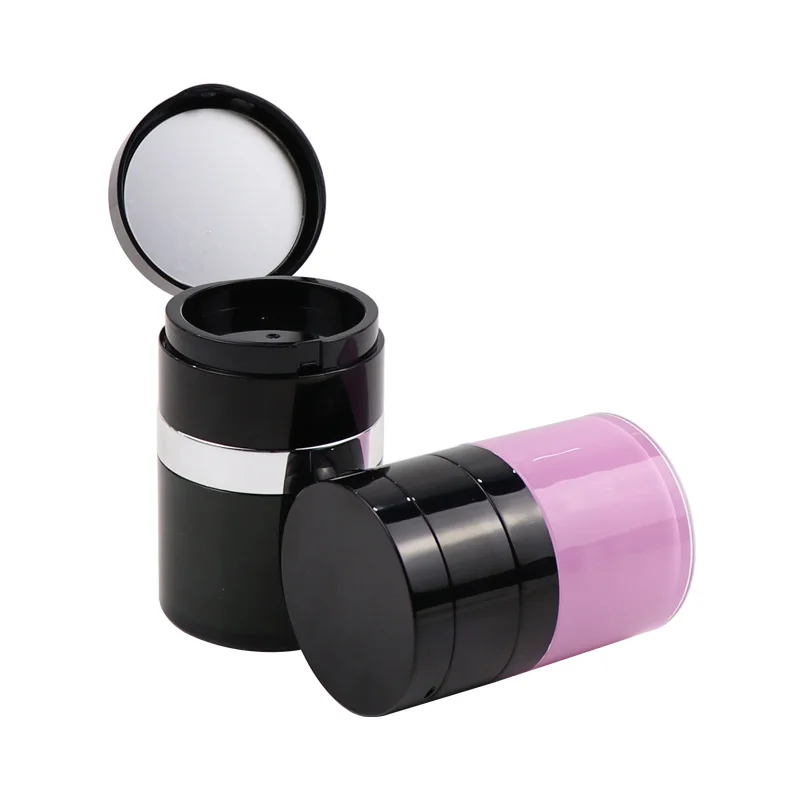 Wholesale cosmetic packaging face cream makeup plastic compact powder case air cushion bb foundation case