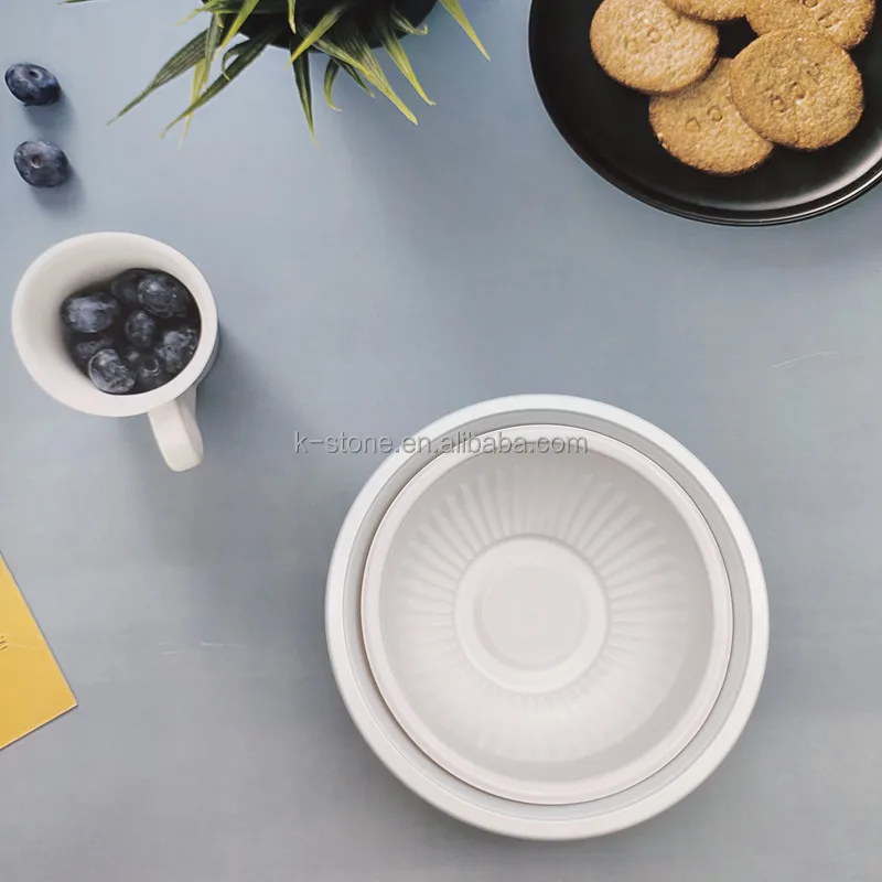 Custom 2000pcs 200ml Microwavable Sustainable Biodegradable Cornstarch Small Salad Bowls Wedding Party Disposable Desert Bowl