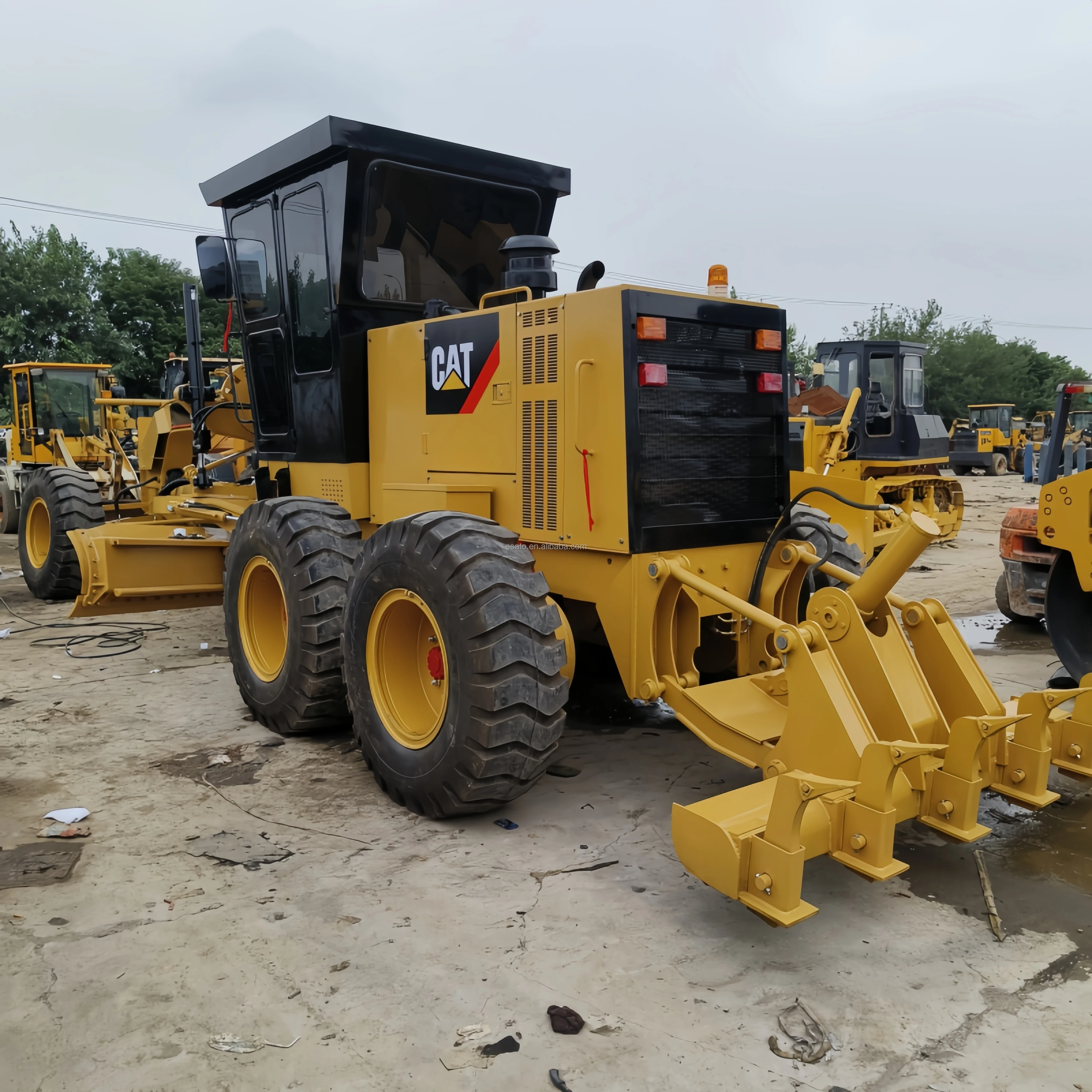 Подержанный Caterpillar CAT 12H Грейдер/Япония грейдер CAT12H моторный для продажи