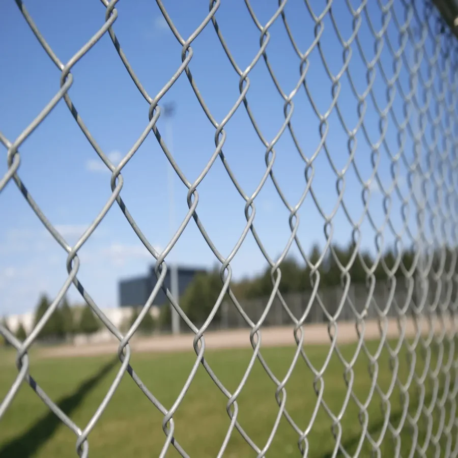 Direct Factory 9 Gauge Steel Wire 6ft X 50ft Roll Galvanized Pvc Coated Chain Link Fence