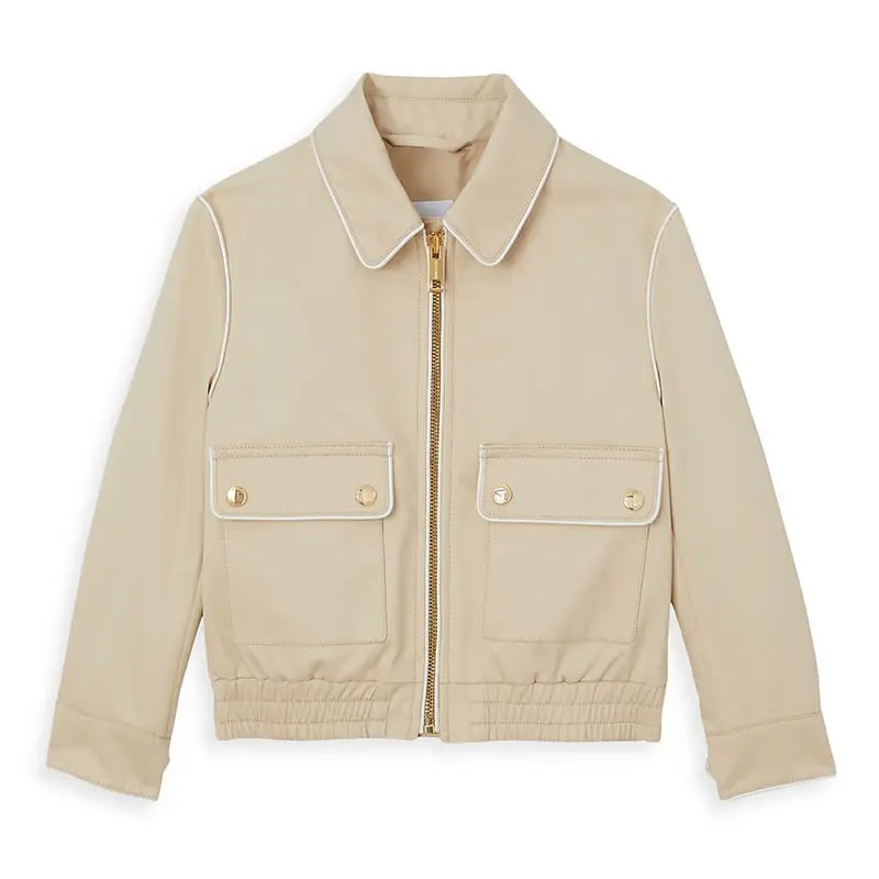 Custom Windbreaker Cropped Bomber Cotton Shirts 2023 Baseball Stylish Short Clothing Letterman Varsity Jacket for Men Woven