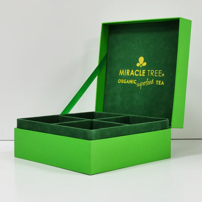 BK33B Luxury Gift Cardboard Packing Custom Tea Box Packaging Design Eco Package Print