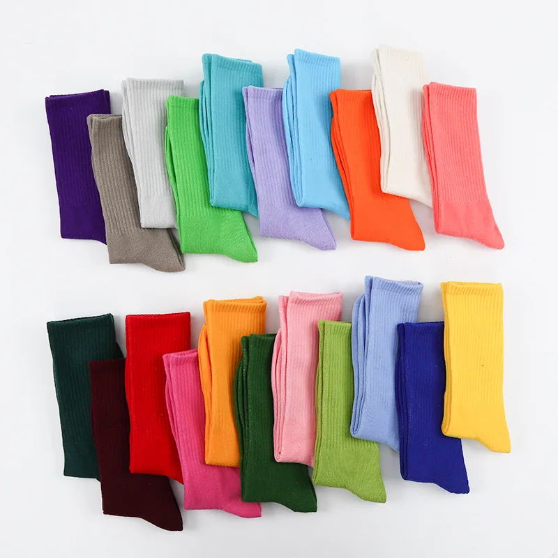 Sock Manufacturers high quality custom logo cotton soft cushion design crew sports skateboard socks