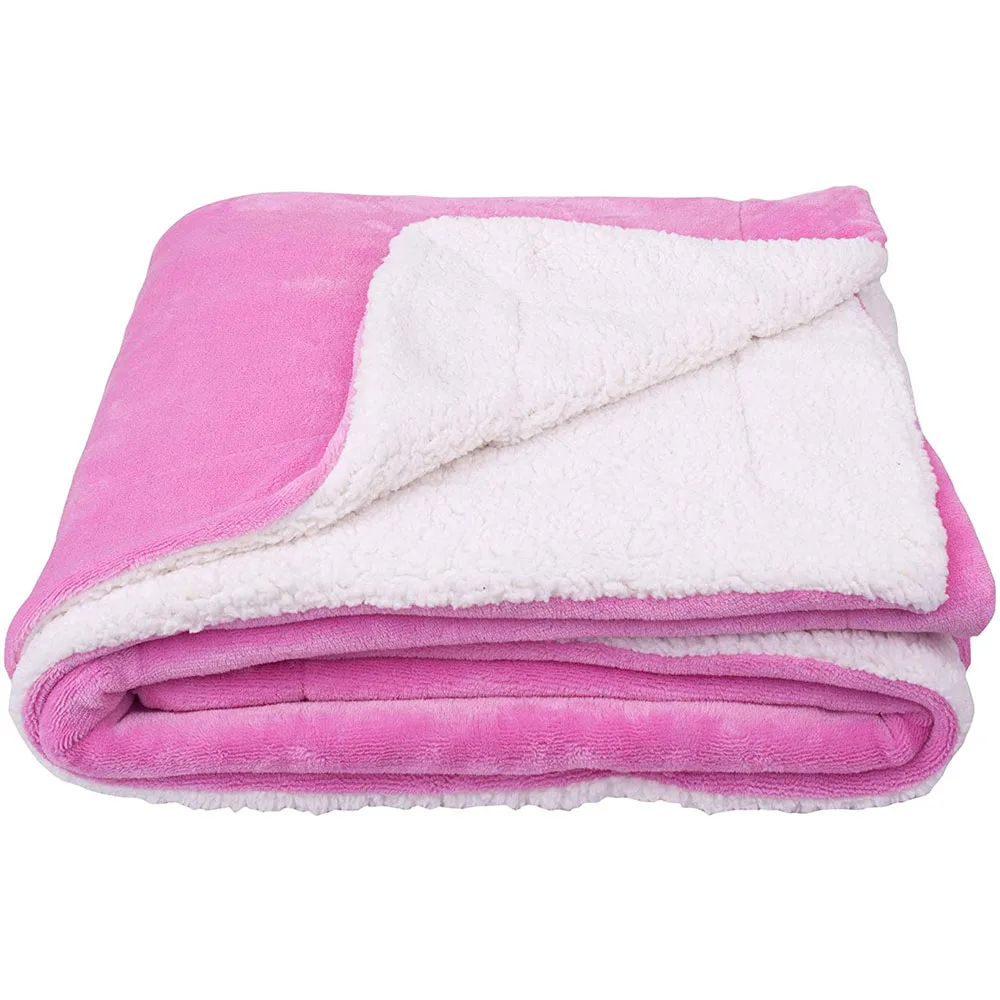 Korean Style Airline Airplane Travel Raschel Comforter Blankets