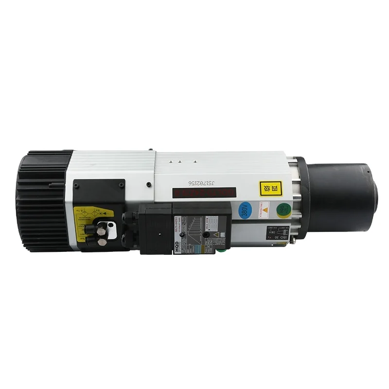 Фрезерный станок с ЧПУ коротким валом двигателя шпинделя для дерева металла воздушным охлаждением 9kw iso30 380V/220V Высокое качество двигатель высокий крутящий момент