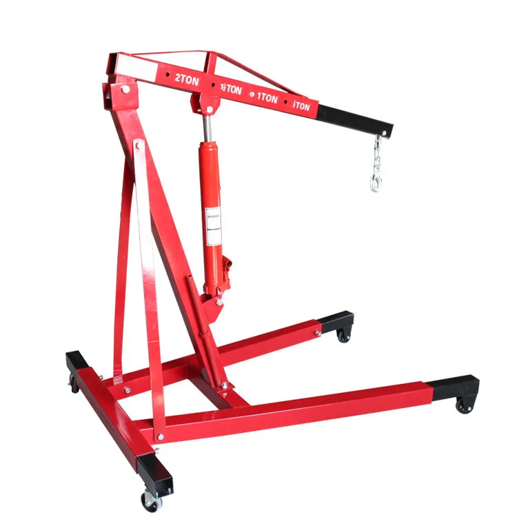 Car Hoist Fixed Retractable Auto Repair Hoist 2Tons Fixed Crane