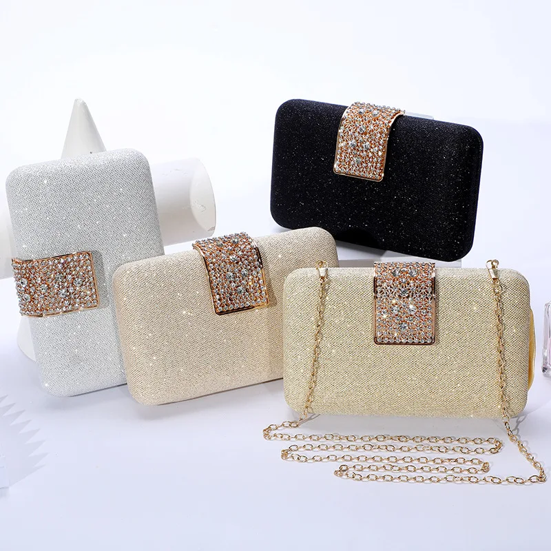 European And American Style New Pu Leather Clutch Bag Ladies Banquet Clutch Purse All-Match Evening Bags