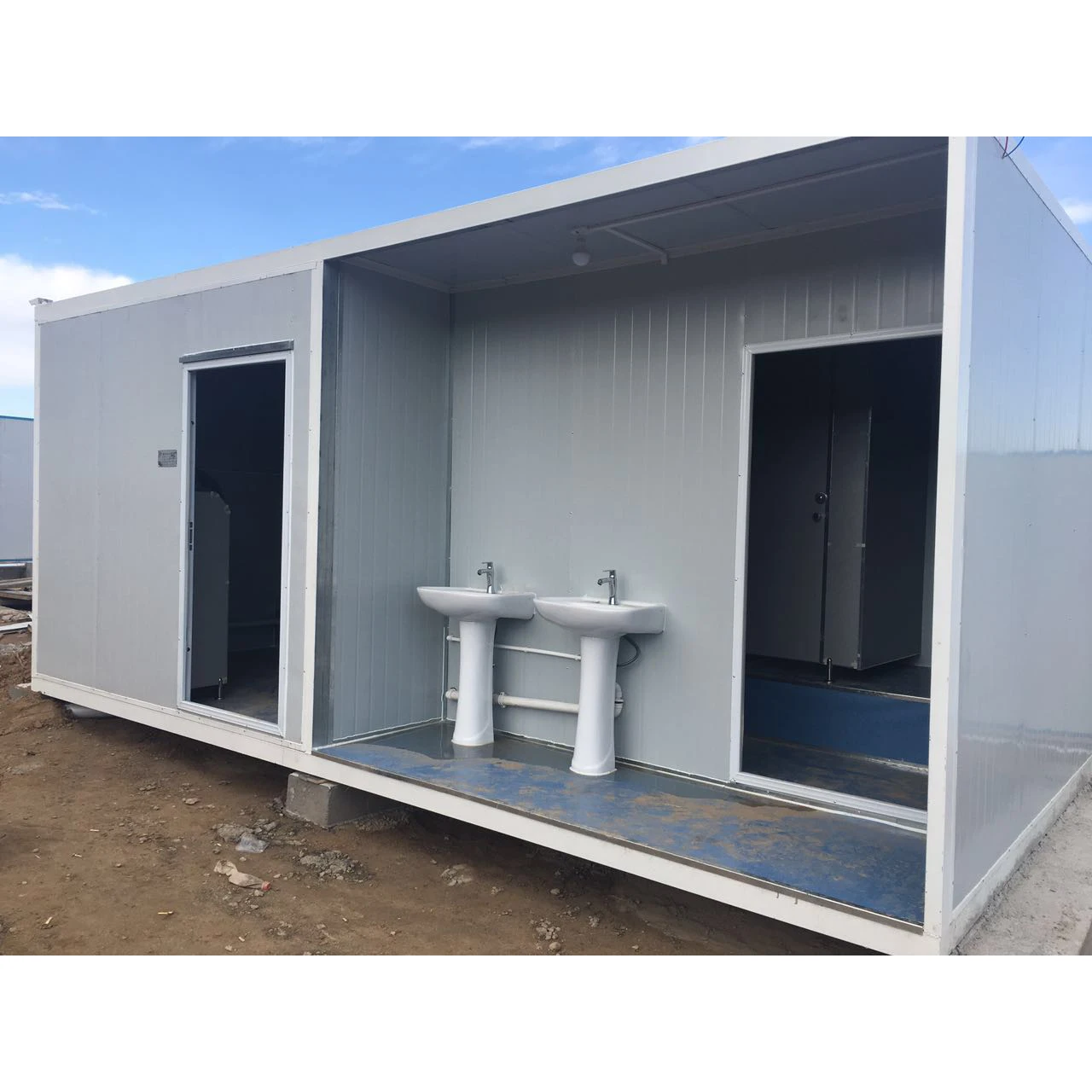 Mobile Living Container House Eco Friendly Tiny Mobile Toilet Cheap Prefab Houses