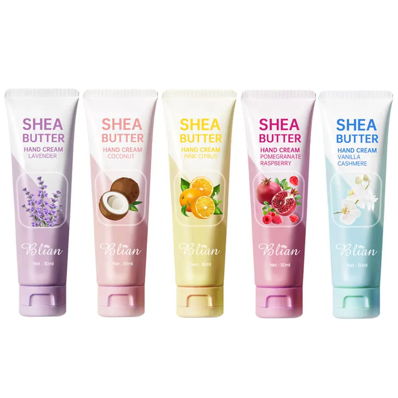 Whitening hand cream set For Private Label Packaging Mini And Natural Hands soft Lotion Moisturizing Body hand cream