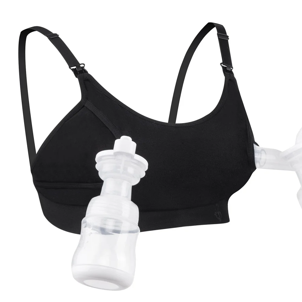 
Momcozy New Design Breast Pump Bra Hands Free Nursing Top Breast Feeding Bra 
