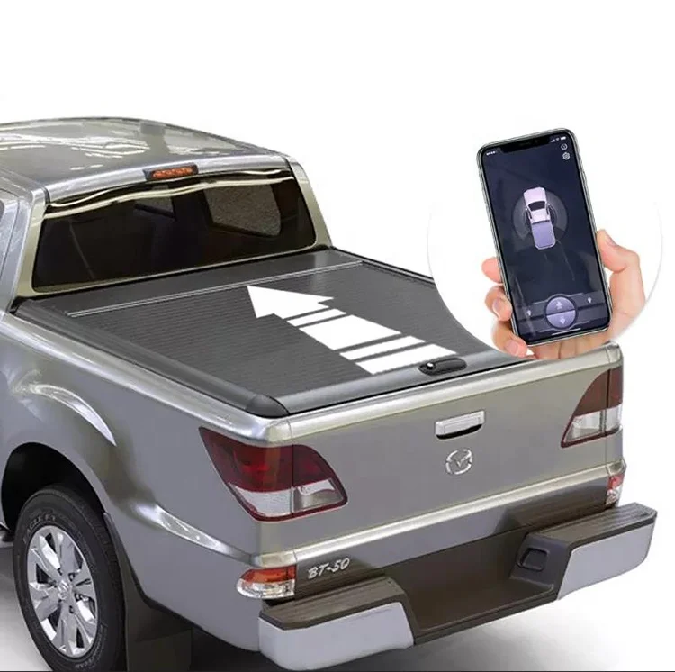 Аксессуары для пикапов лучшего качества Электрическая роликовая крышка затвора багажника покрывало кузова Toyota Hilux 4x4