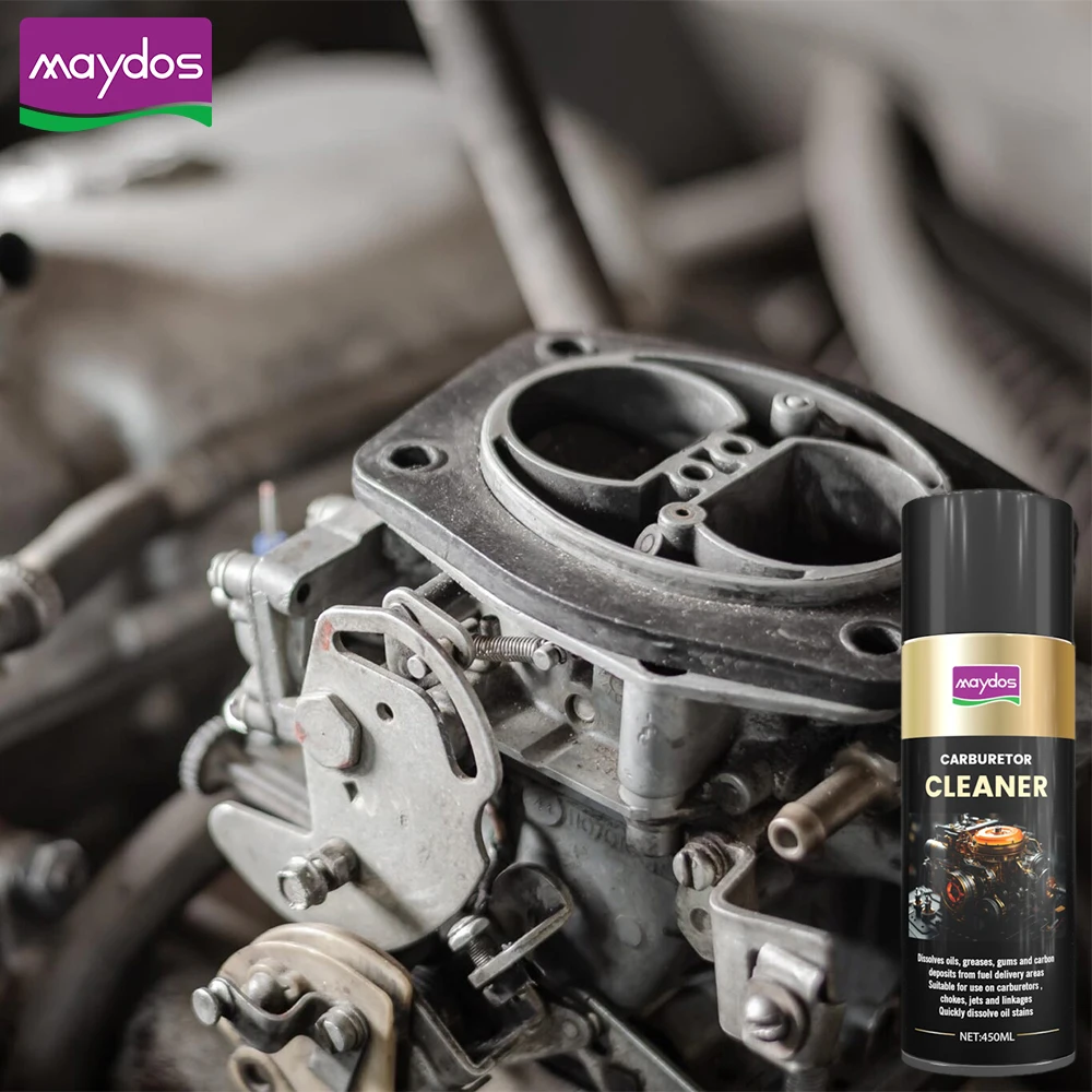 Factory direct sales 450ml Strong powerful Cleaning engine carbon cleaner spray carburetor carb cleaner