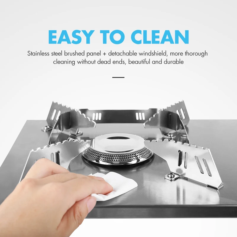 KingGear Outdoor Glamping IGT Grills Camping Gas Burner Stove Portable Gas Stove