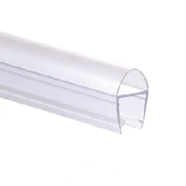 Hydrorelax Custom Waterproof Self Adhesive Silicone Rubber Sealing Strip For Door Bottom Seal & Shower Glass Gaps