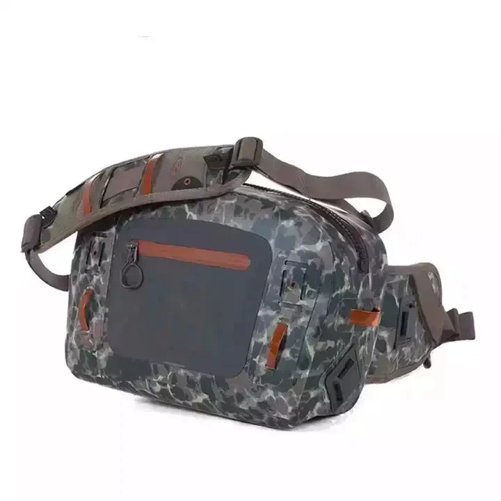 OEM 10L  waterproof fishing tackle box camping tackle waterproof Watertight bag pouch TPU welding lures fly fishing fanny pack