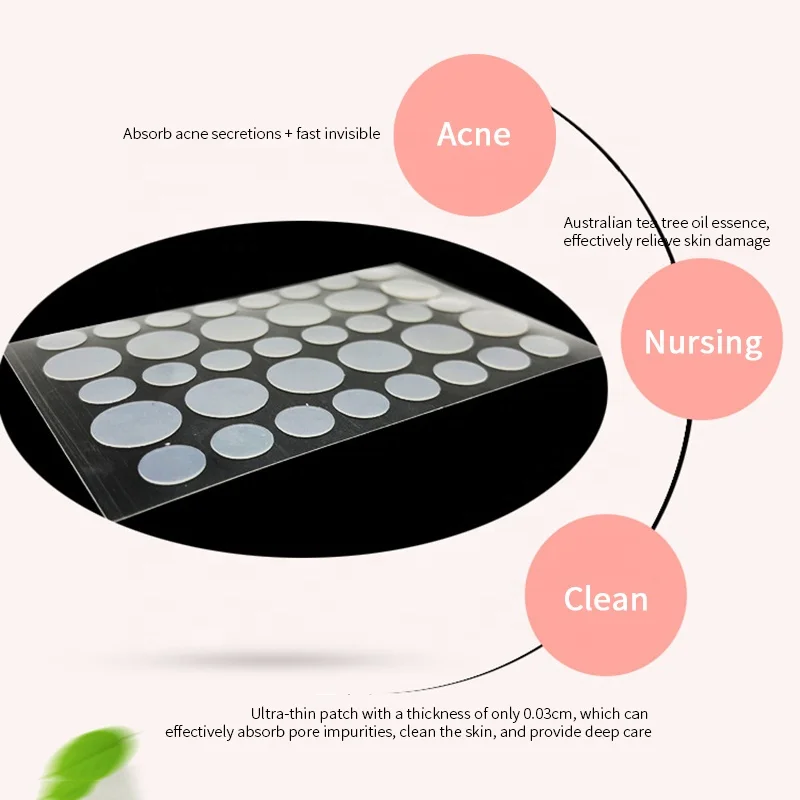 Hot Sale Cosmetics Acne Concealer Salicylic VC Healing Anti-Acne Pimple Patches Treatment Mask Wholesale