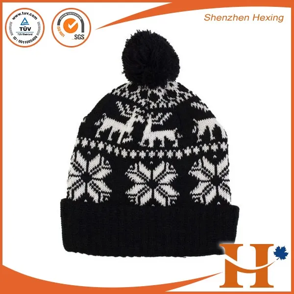 New Year Knitted Christmas Warm Baby Hat Toddler Winter Caps Boy Winter Hat Knitted Beanies Christmas Beanie Hat