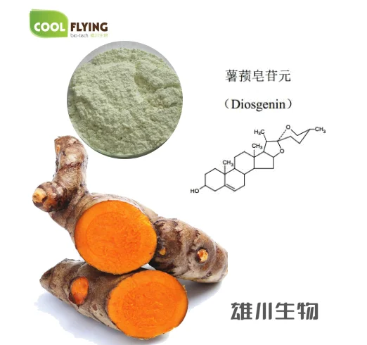 
Factory Supply Diosgenin 98% CAS 512-04-9 from Dioscorea oppsite Thumb 