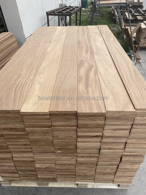 S4S Real wood deck cumaru hardwood outdoor decking