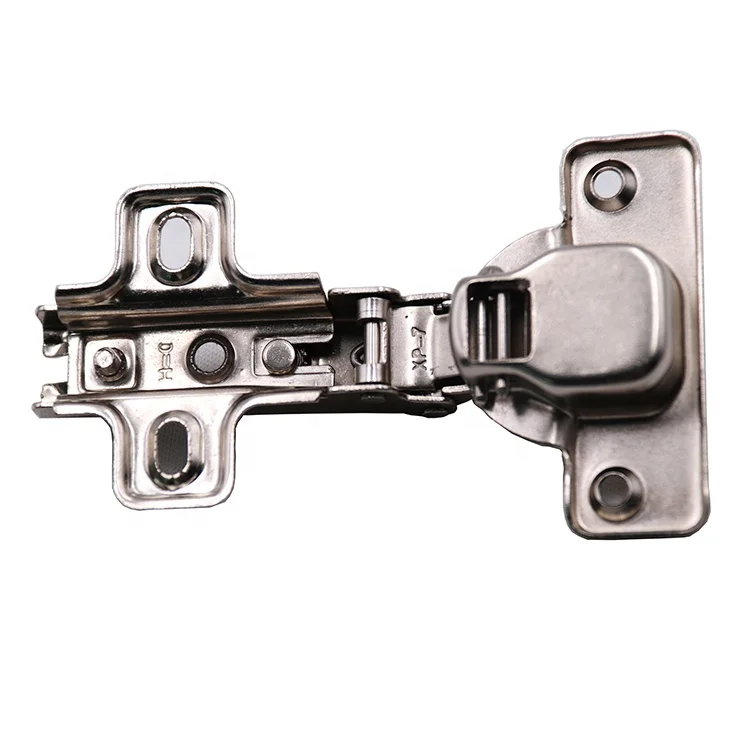 Aluminum frame concealed mounting plate furniture door hinges