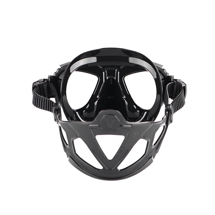 2021 PC frame silicone ear antifog diving mask