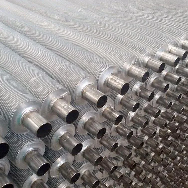 High Frequency Welded Finned Tube And Stainless Steel Tube With Aluminium Fins For Cooler Or Heat Exchange Parts