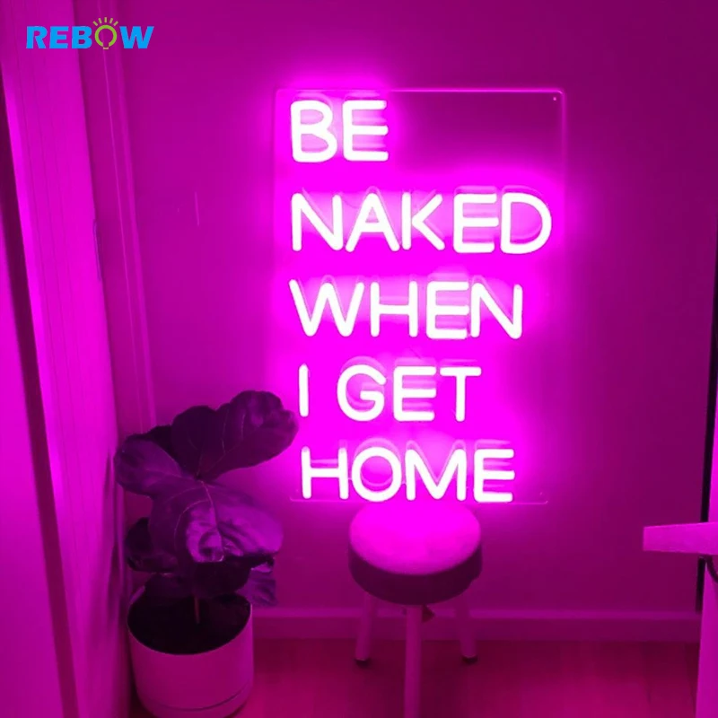 Rebow Drop Shipping Advertising Custom Logo Wedding Rgb Letters Light Led Wedding Flex Neon Sign