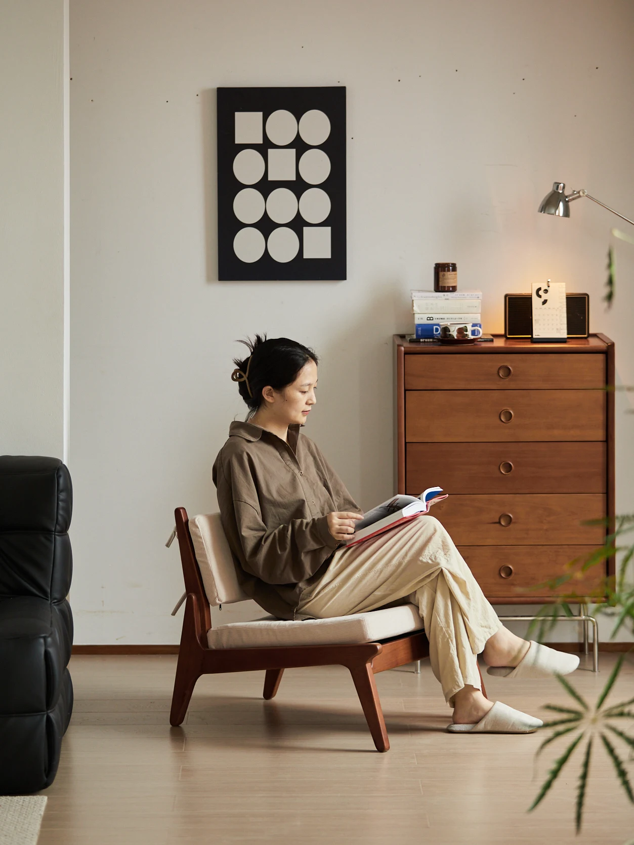 MUU Household Small Unit Living Room Balcony Bedroom Internet Celebrity Designer Single Sofa Chair