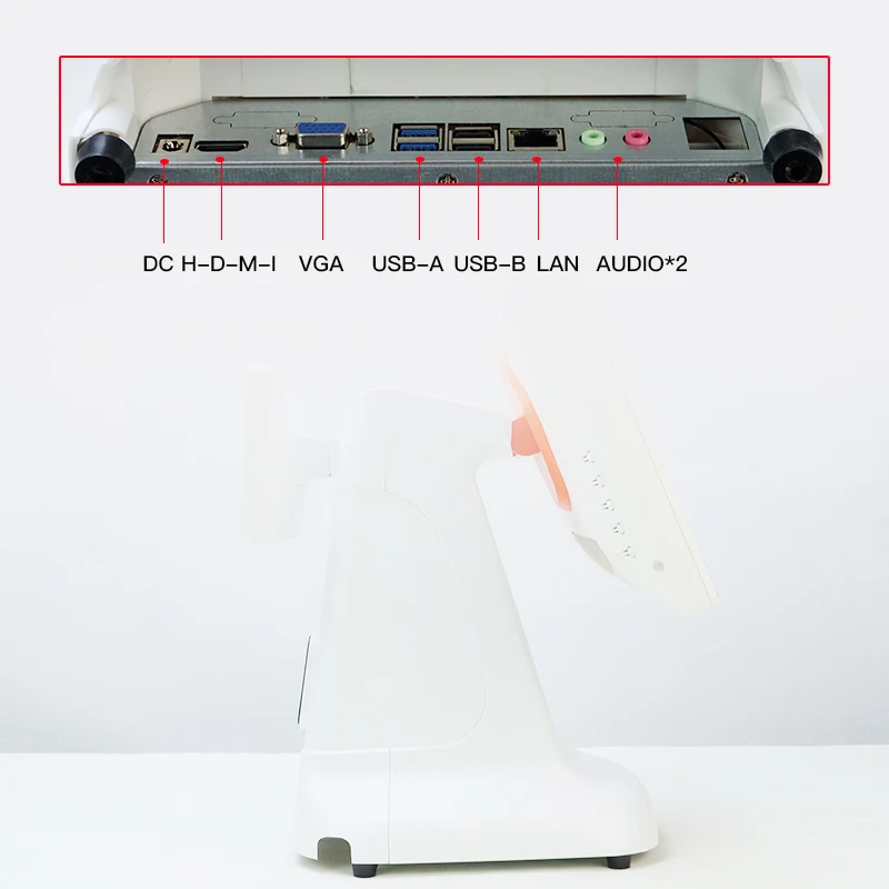 15 inch pos touch screen monitor with guest display pos terminal cash register all in one pos systems