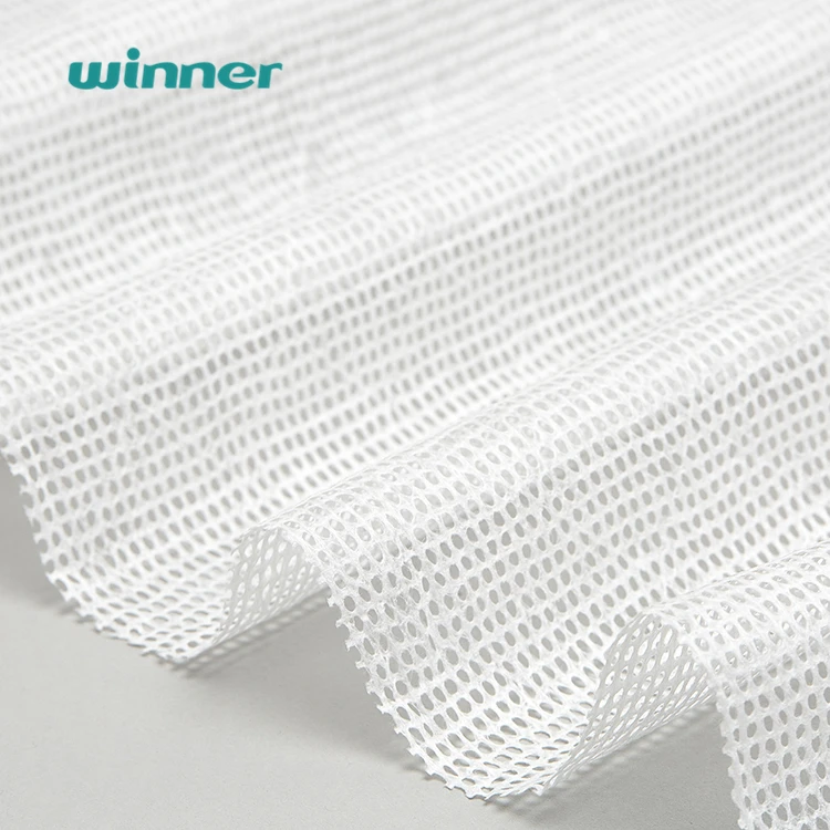 Winner OEM Environmentally Friendly Degradable Biodegradable 100% Cotton Spunlace Nonwoven Fabric Professional Manufacturer