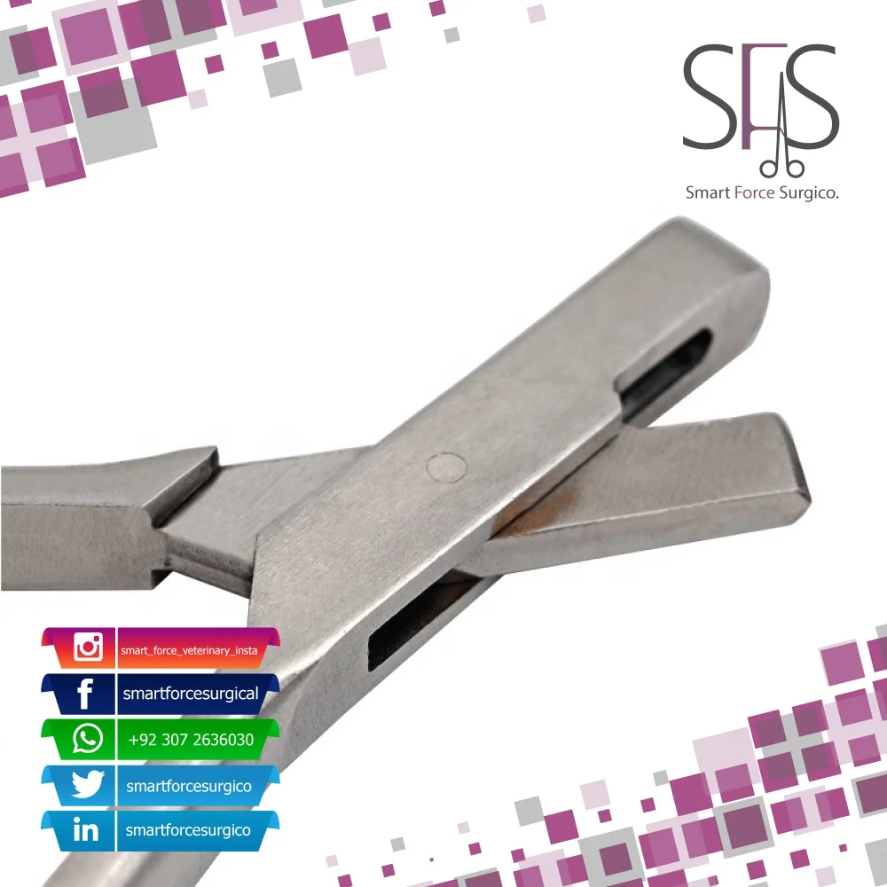 Ear Notcher U-V-W-Shape Animal Ear Notcher Plier for Notching Mark Pig Cattle Pliers Notches Clamp Veterinary Instruments