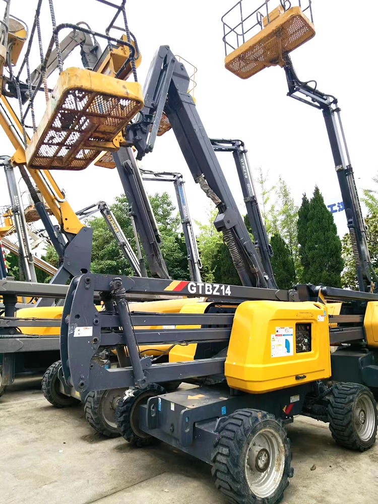 XCMG Official GTBZ14 Aerial Work Platform 14m Used Articulated Boom Lift Price for Sale