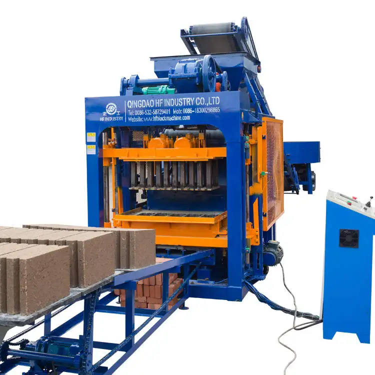 QT4-25 Paving block making machine High quality automatic cement brick