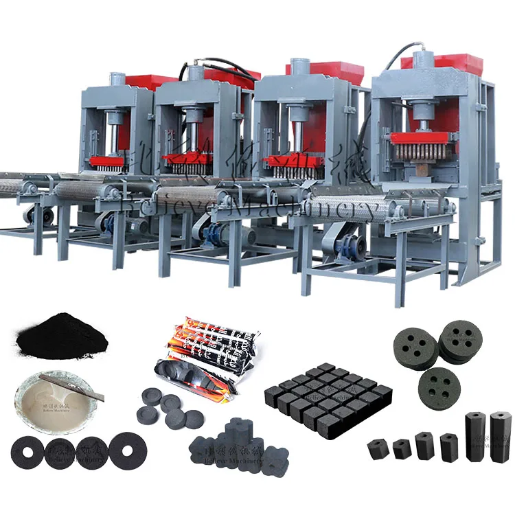 Coal making machine cube charcoal making machine hydraulic charcoal press machinery