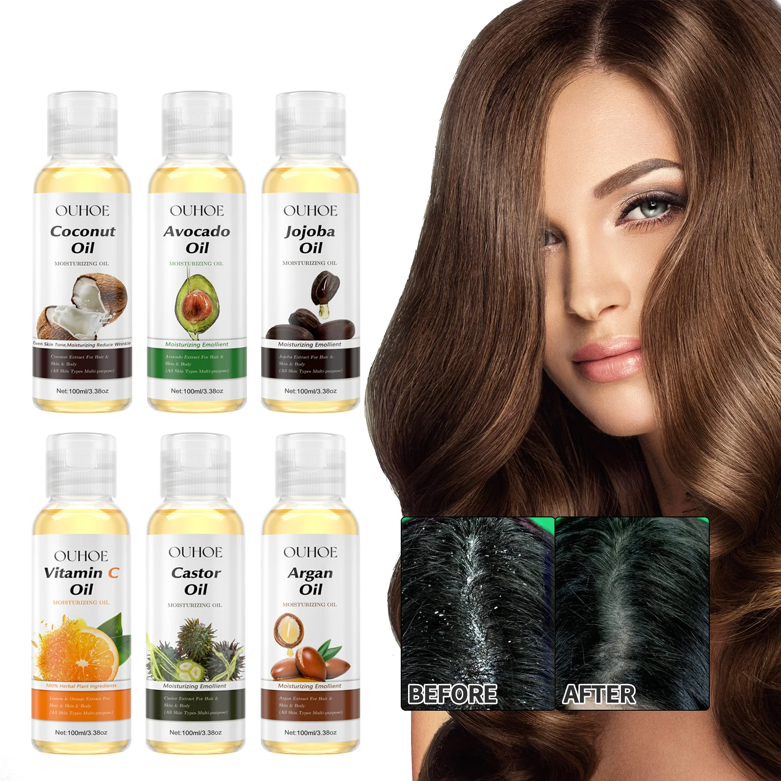 Ouhoe Private Label Essential Oils Firming Body Essential Oil Moisturize Natural Essential Oils