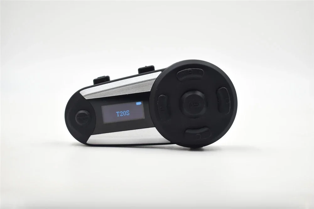 Ultra Long Endurance Motorcycle Bluetooth Helmet Intercom OLED Screen Voice Prompt