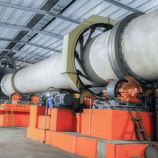 Building Material Equipment Lime Cement Clinker Rotary Kiln 4.0*60m Capacity 2500t/d with High Yield and Low Energy Consumption