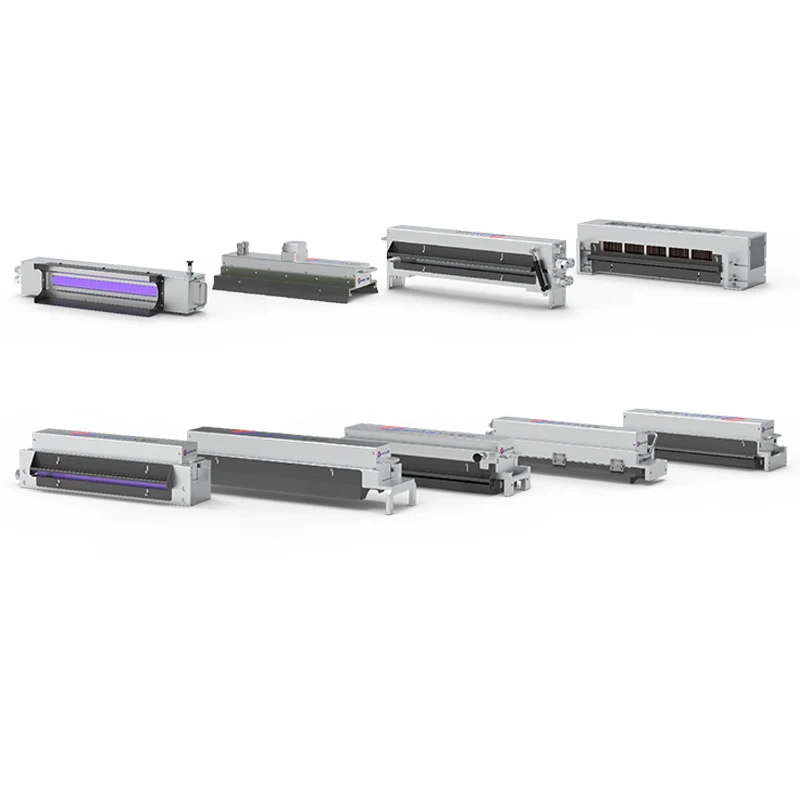 Flexo uv led system for narrow web label printing