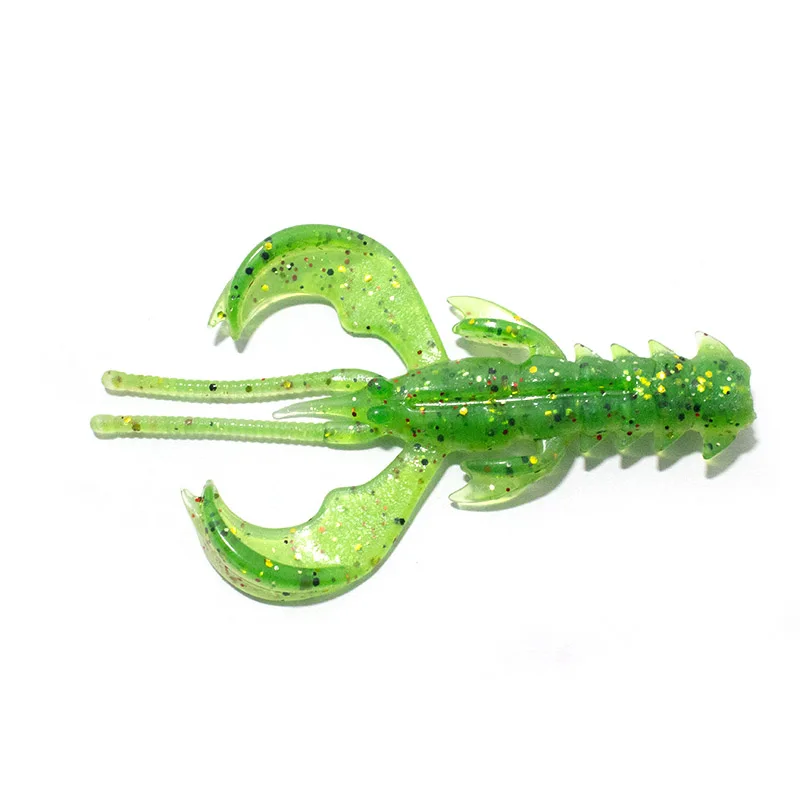 TPE Floating Craw Soft Fishing Lure Crayfish Creature Rubber Bass