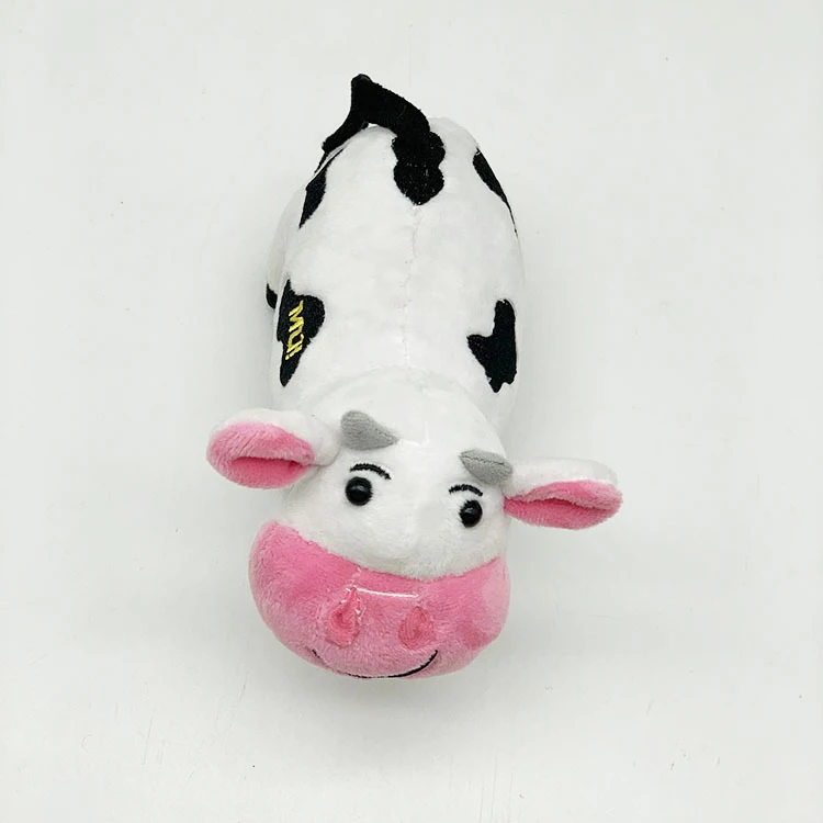 Mini plush stuffed Cow Standing Cow Stuffed Animal Toy