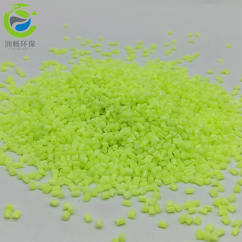 Optical Brightener fluorescent functional plastic pellets for Injection extrusion film blowing OB16 masterbatch