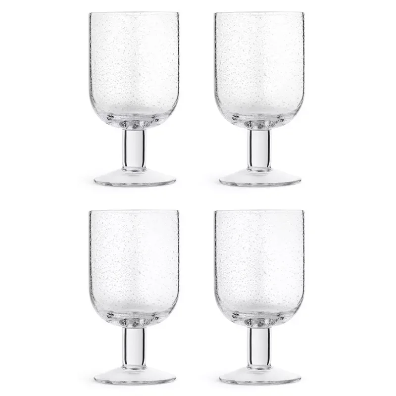 Gift Korean ins Lead-free Glass Mug Drinking red wine Glasses Cup Handmade water juice milk Goblet Color Tumbler Glass Set