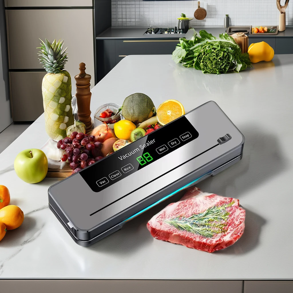 Modern Custom Portable Food vacuum pump sealer Automatic electric Vacuum Food Sealer food saver machine