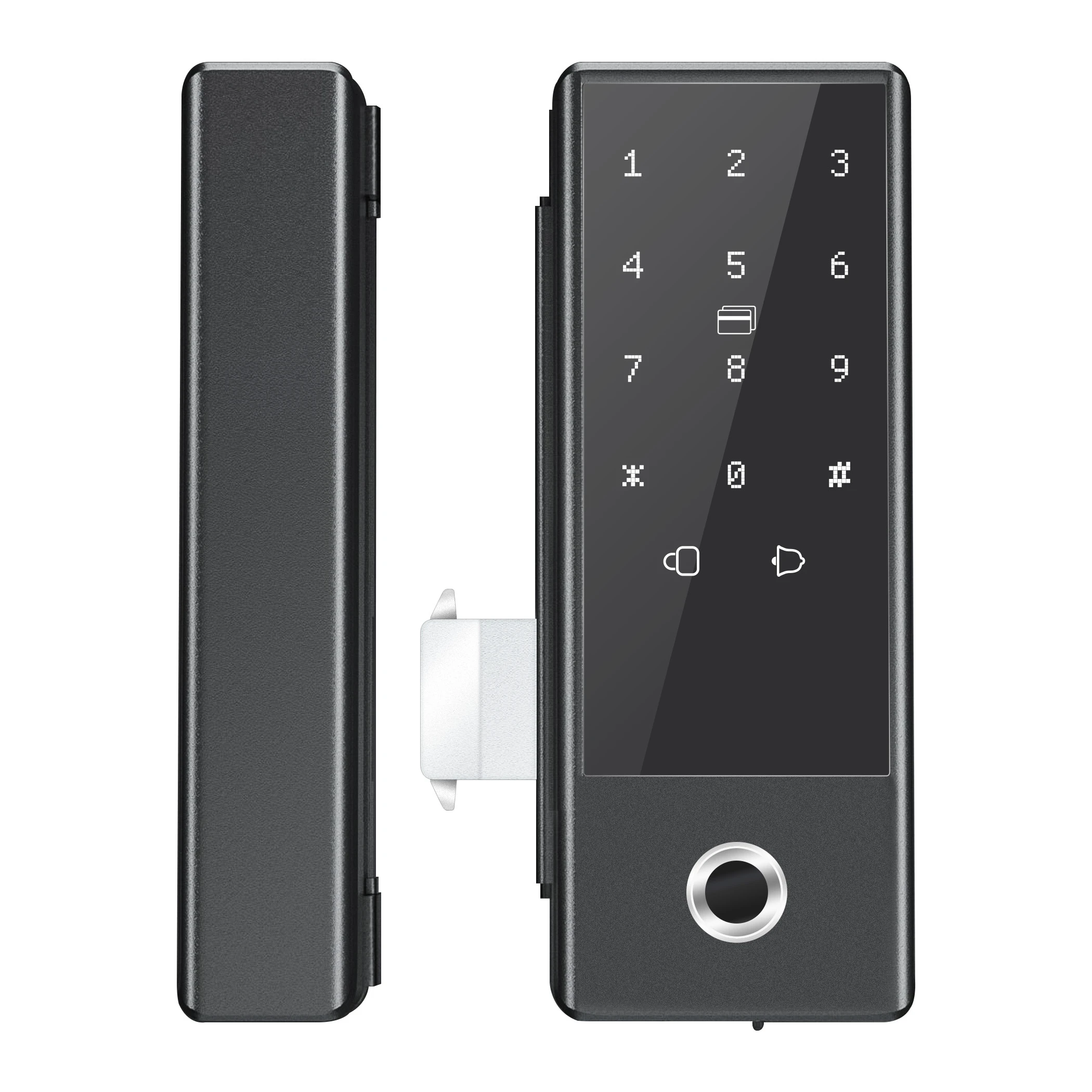 Hot Sale G10S Glass Lock Intelligent Code Fingerprint Electronic Smart Door Lock For Glass Door