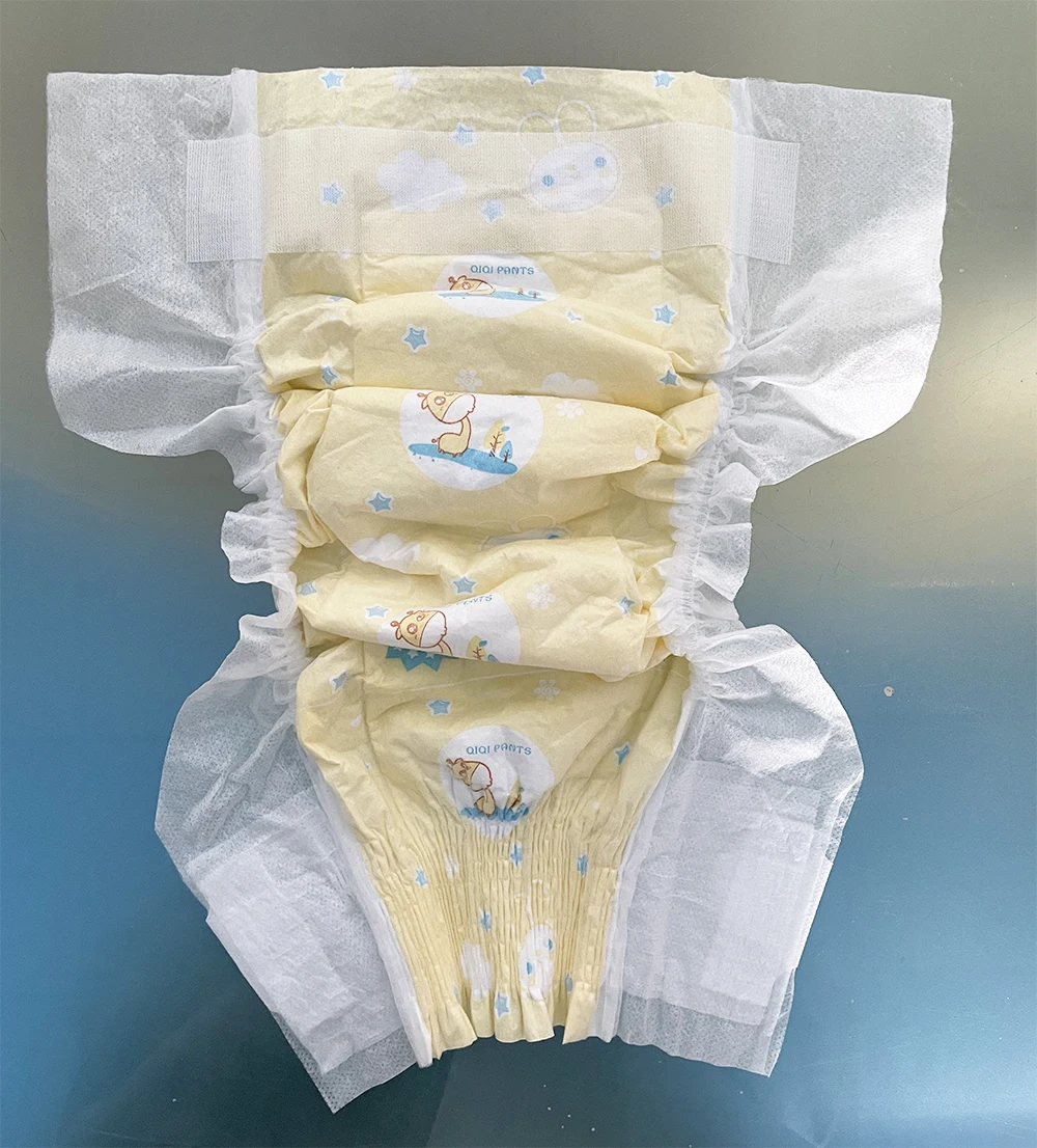 Wholesale Grade B Diaper Baby Disposable Nappy Premium Quality Baby Girl Diapers in Bales