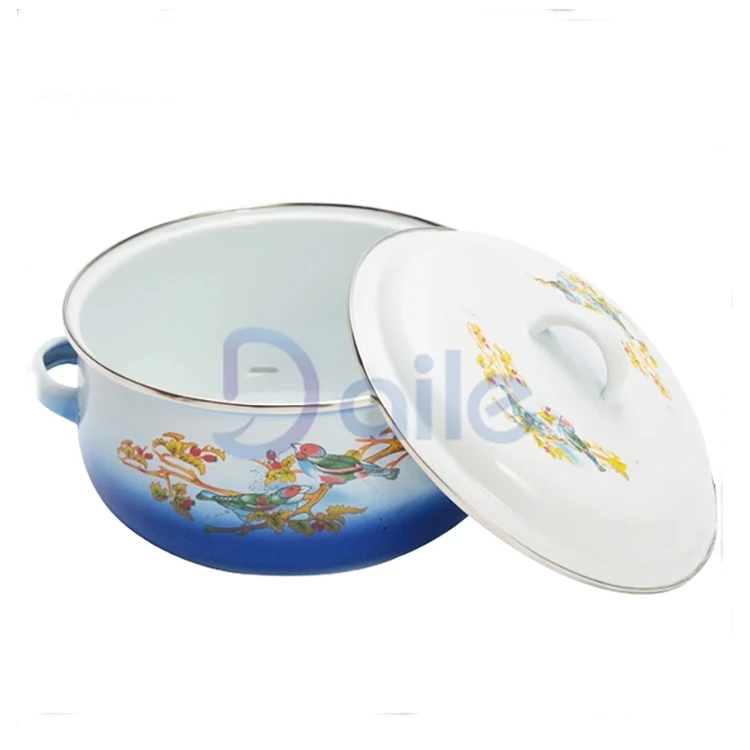 high quality porcelain enamel cookware