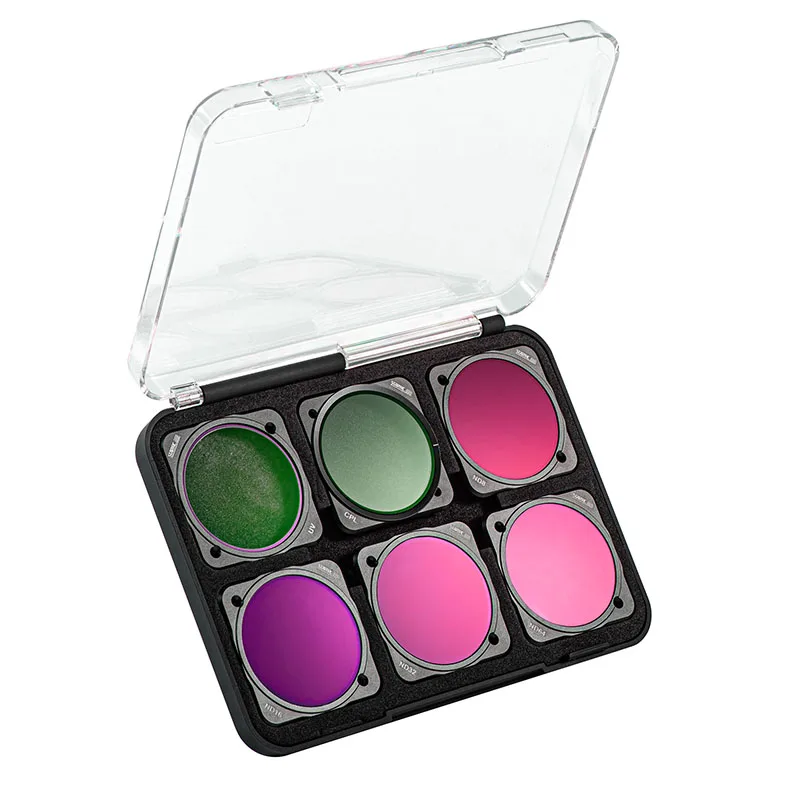 CPL UV Lens ND8 ND16 ND32 ND64 Polarized Glass Filter Neutral Density Filters for DJI Action 2 Sport Camera Accessories